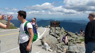 The top of Mount Washington 🏔️