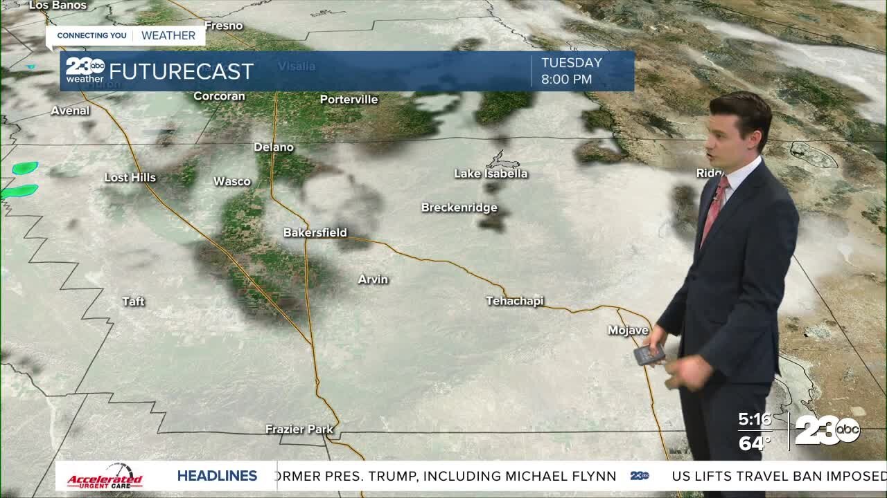 23ABC Evening Weather update November 8, 2021