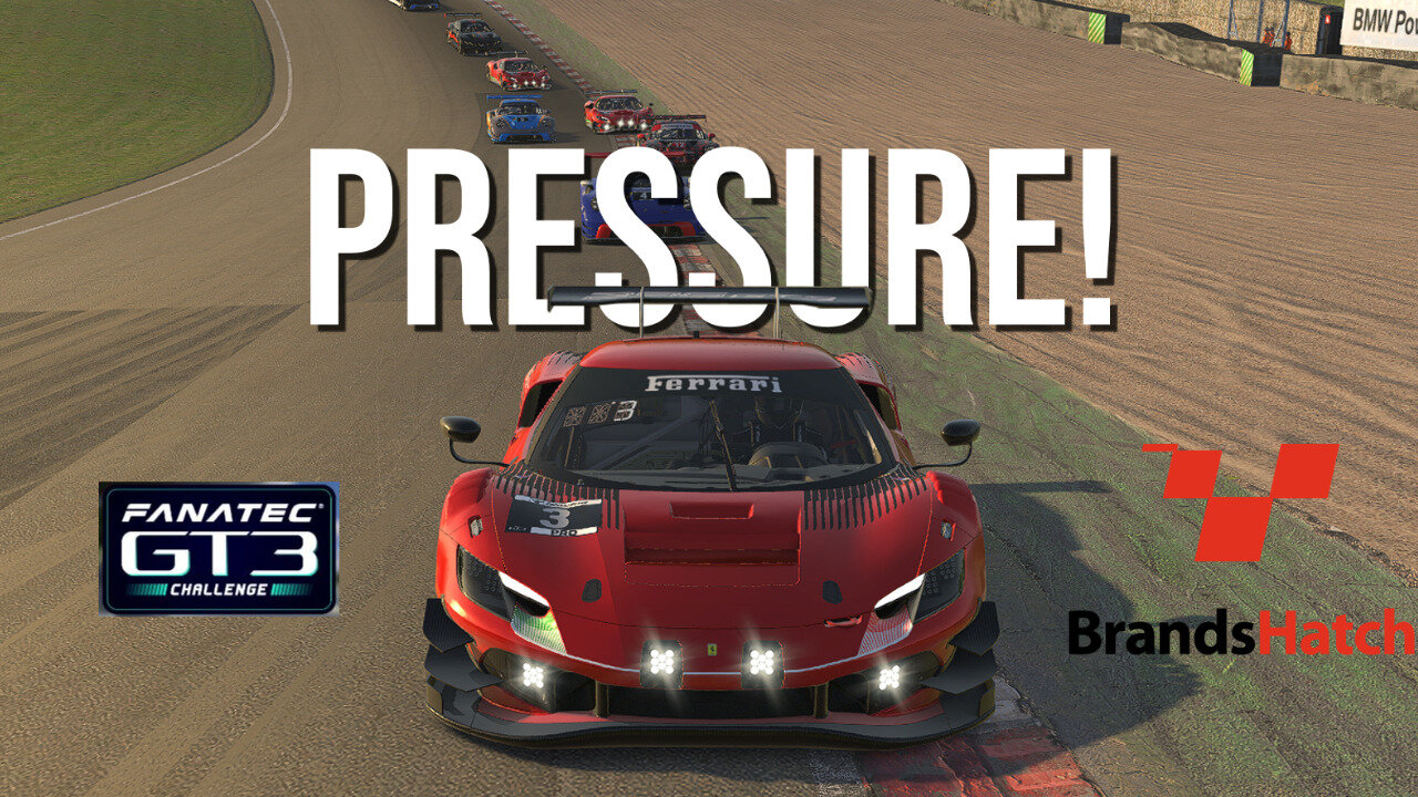 Under Pressure | iRacing GT3 Challenge @ Brands Hatch | Ferrari 296