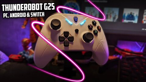 THUNDEROBOT G25 | ESSE CONTROLE É BARATO E LINDO DEMAIS! | UM DOS MELHORES QUE JÁ COMPREI!