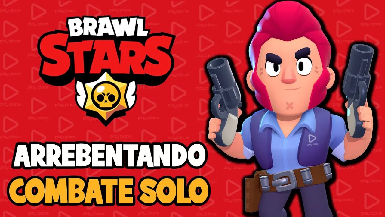 Brawl Stars - Combate solo jogando com o Colt