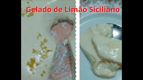 Gelado de Limão Siciliano