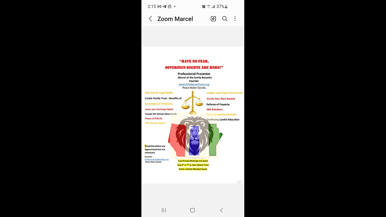 Good Vs Evil - CHOOSE! & Relaunching Global Sovereign Empire!
