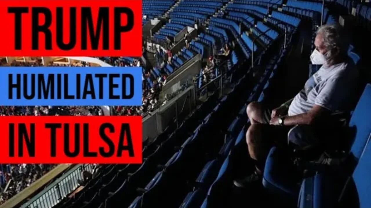 Trump Holds Rally in Empty Stadium in Tulsa