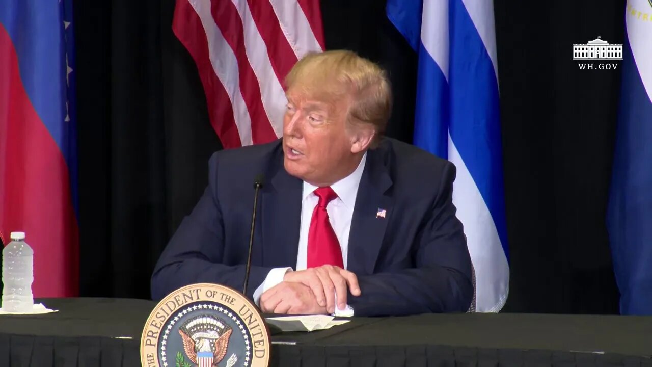 President Trump Participates in a Roundtable on Supporting the People of Venezuela