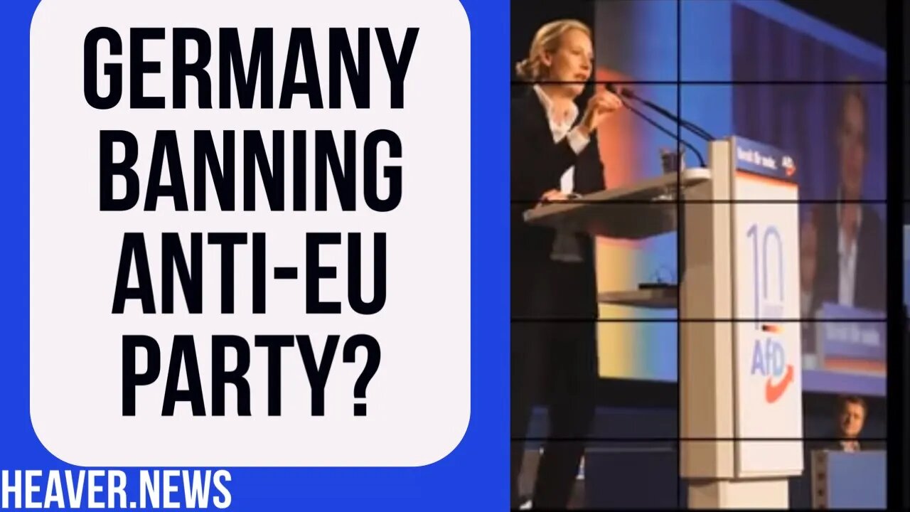 Germany BANNING Anti-EU Party?