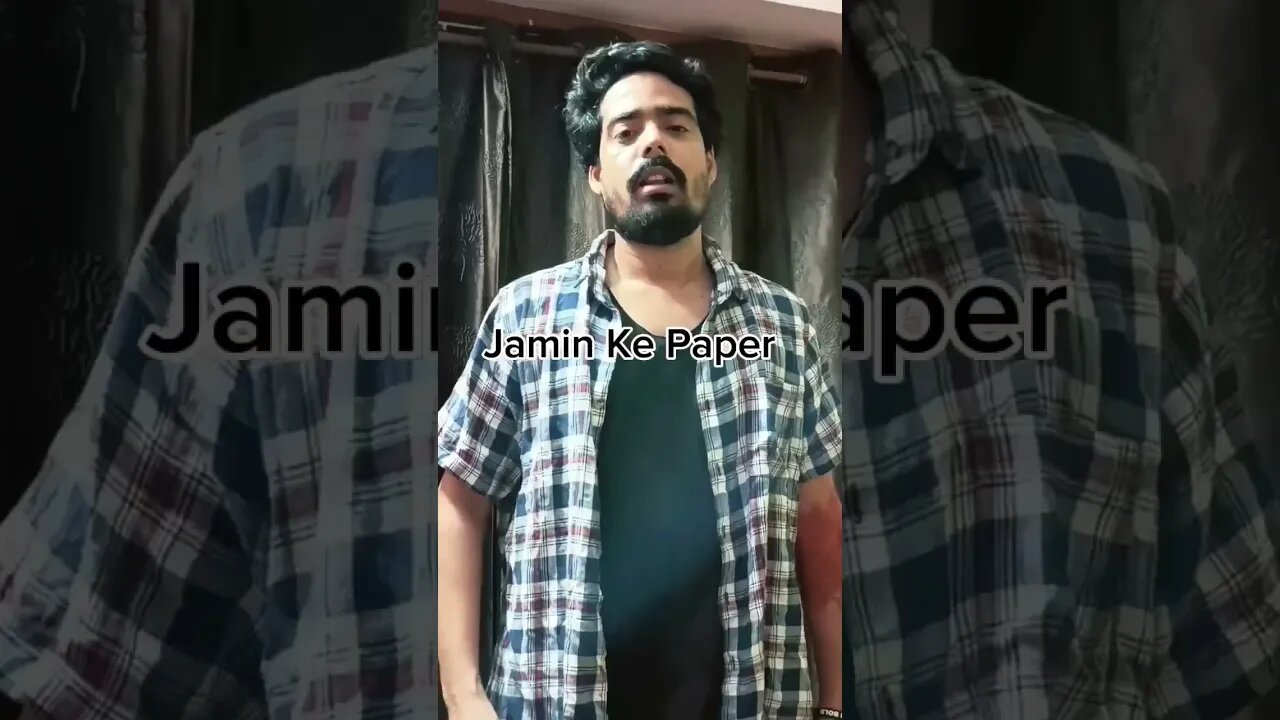 Chacha Ji VS Jamin ke Paper #ytshorts #comedy #funny #bihari #bihar