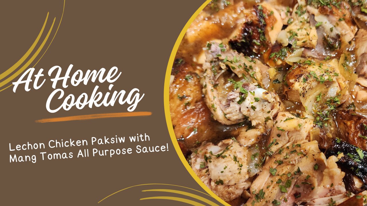 Tangy Twist Chicken Delight: Lechon Chicken Paksiw with Mang Tomas All-Purpose Sauce