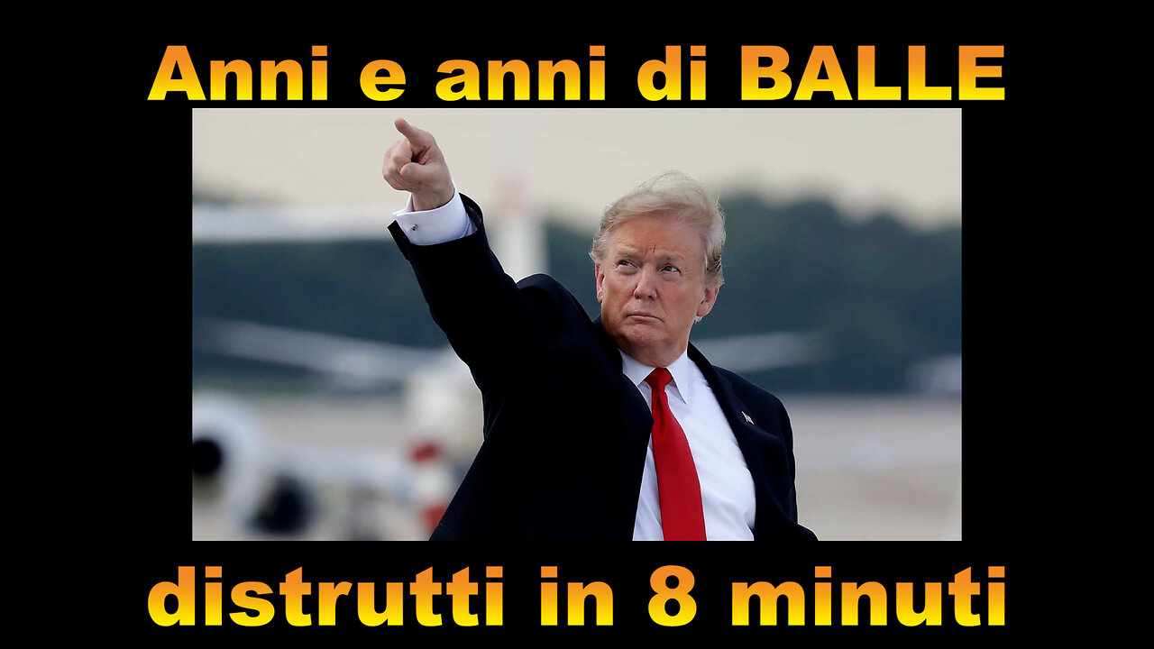 Anni di balle disintegrati in 8 minuti