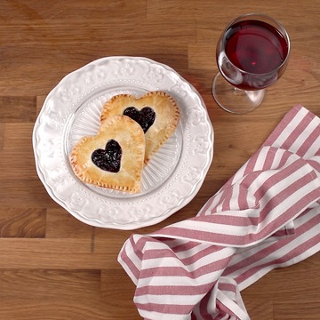 Cherry Heart Pies