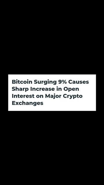 Main Reason Behind Bitcoin Surging 9% #cryptomash #bitcoin #viral #trending