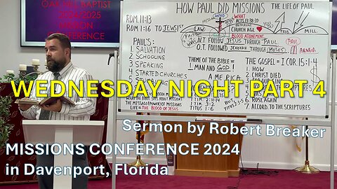 How Paul Did Missions 4 of 4 at Missions Conference in FL #missions #missionsconference #paul