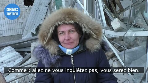 Volnovakha en ruines après les combats entre la RPD et l'armée ukrainienne - 13 mars 2022