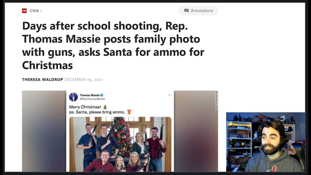 Lefties Lose Their Minds Over Rep. Massie's FAFO Family Photo!