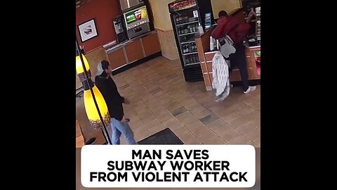 Man Saves Subway Worker From Violent Attack