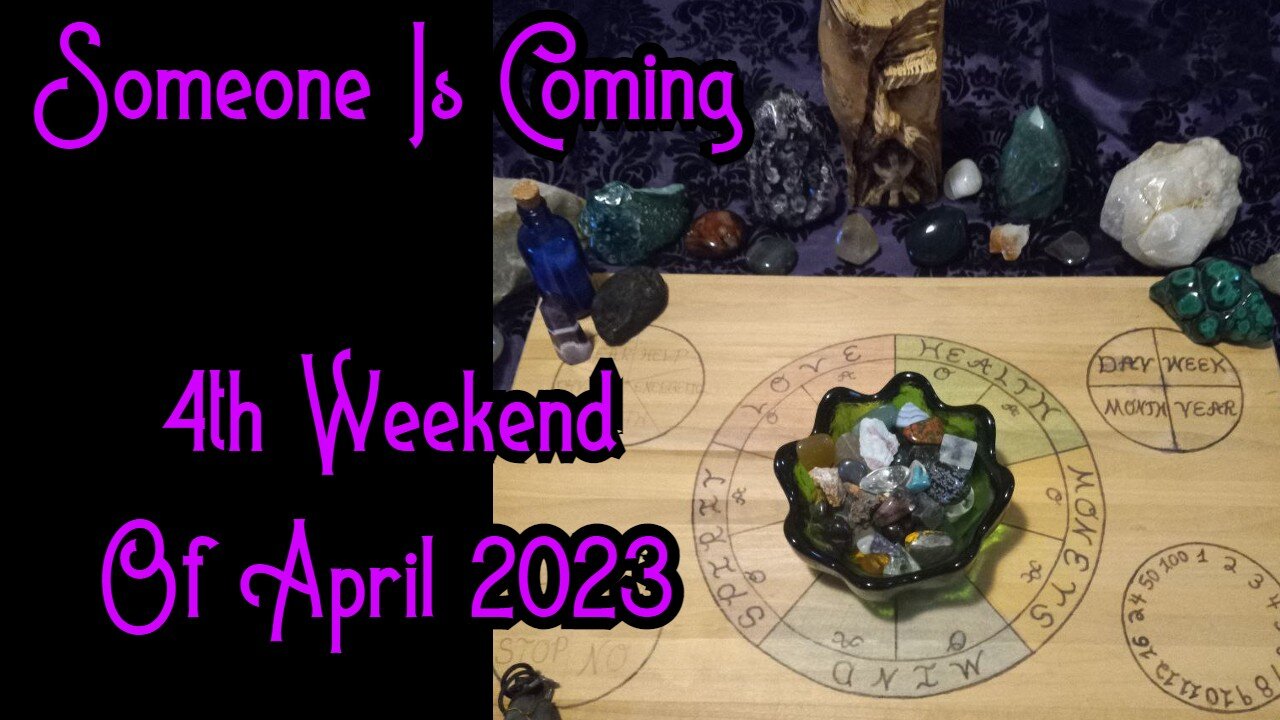 SOMEONE IS COMING FOR YOU - Lithomancy Tarot Reading (FULL LENGTH)-4th Weekend Of April 2023