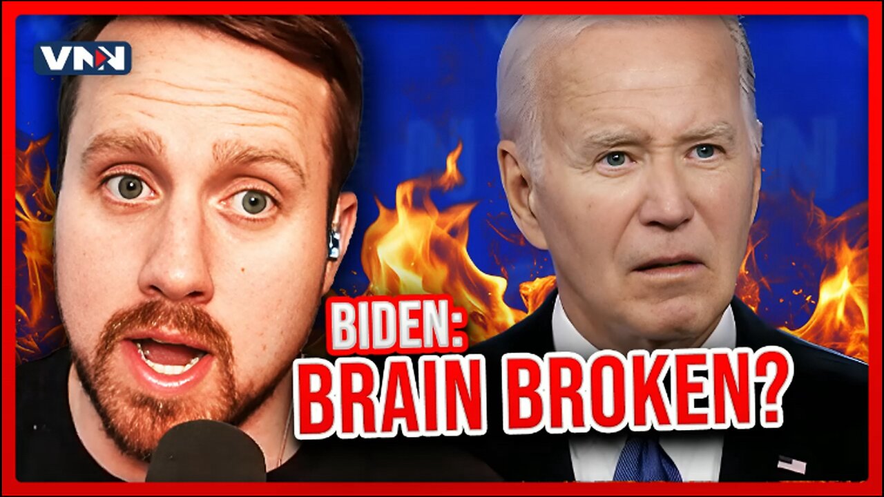 Biden's Brain Crashes and Burns in More Ways Than One