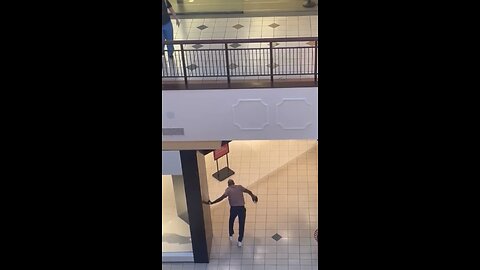 Superman in the mall