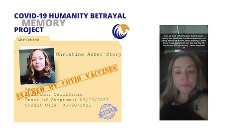 Christine Asher Vaccine Injury - A FormerFedsGroup Interview