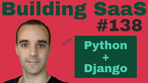 Teacher Checklist Template - Building SaaS with Python and Django #138