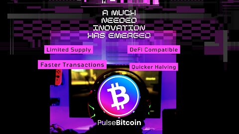 PulseBitcoin, mine time, not pollution!