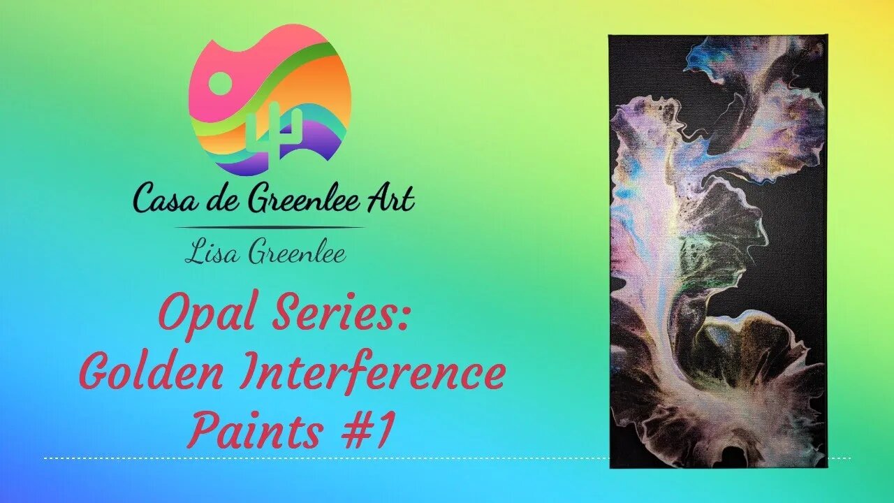 Opal Series: Golden Interference Paints #1