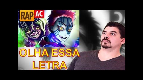 REACT Rap do Akaza e Gyutaro (Kimetsu no Yaiba) Ac Raps - MELHOR DO MUNDO