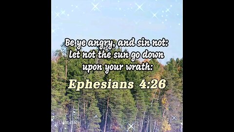 Ephesians 4:26 (KJV