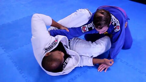 A Vicious Armbar Found in the Kneeshield Half Guard