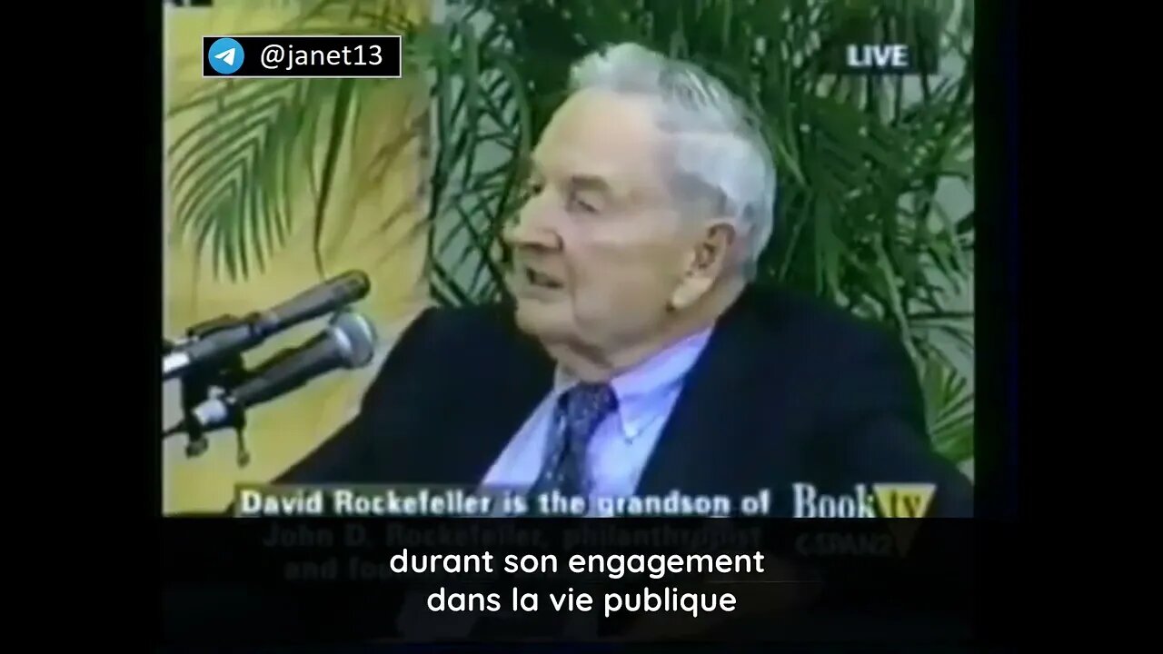 Klaus Schwab David Rockefeller speaks on How they promote and had been influenced by H. Kissinger