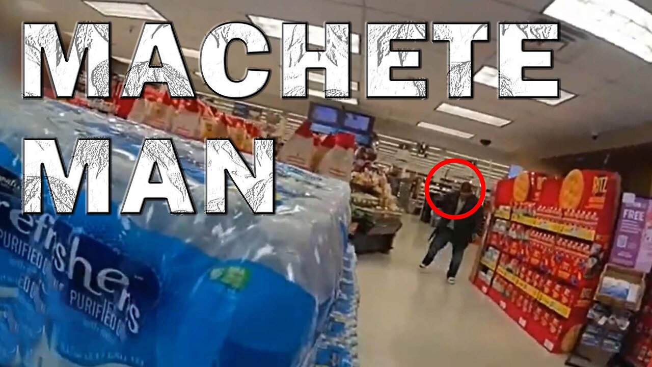 Dual Wielding Machete Suspect Takes Cops Around Grocery Store! LEO Round Table S09E54