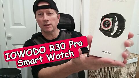 IOWODO R30 Pro Smart Watch, Full Review Tutorial