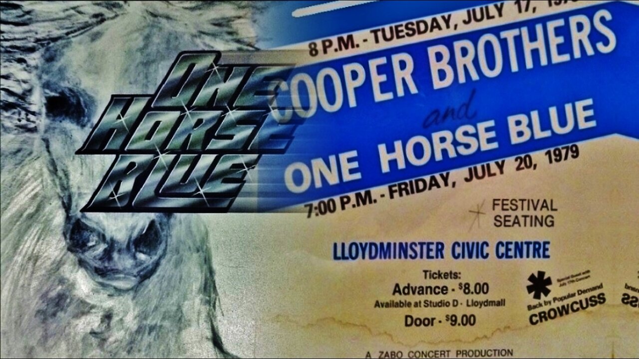 one horse blue