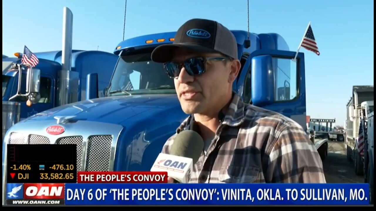 Day 6 Of The People’s Convoy | 30 miles long