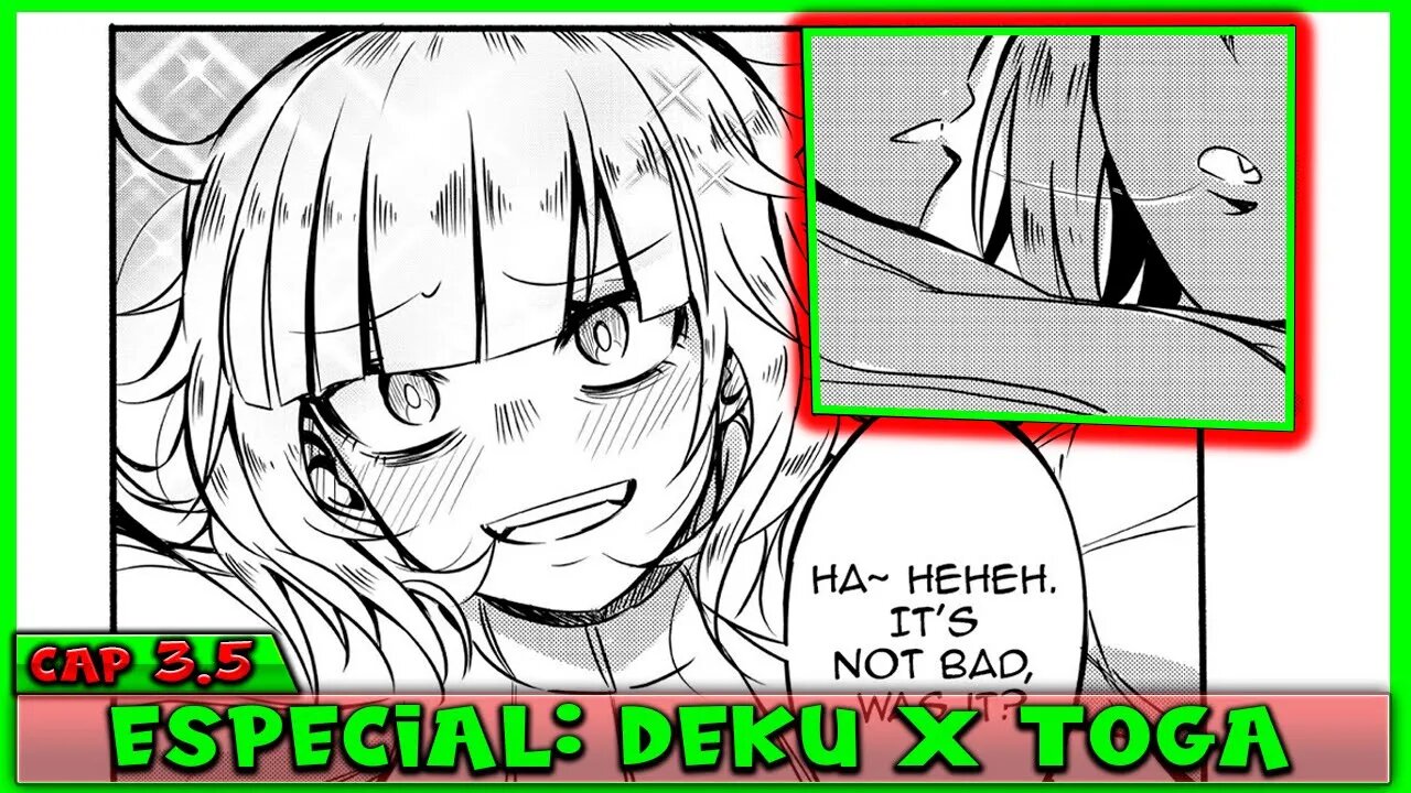 Toga le roba el primer beso a Deku Villano - Cap 3.5 - (Fandub Español)