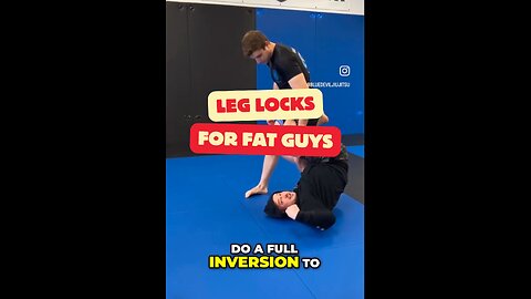 Leg Locks for Fat Guys