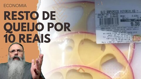 SUPERMERCADO vende RESTO DE QUEIJO por R$ 10 e clientes ficam INDIGNADOS