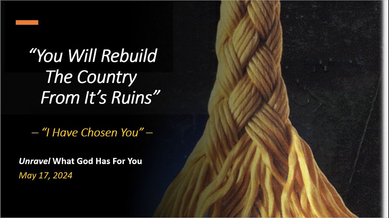 You Will Rebuild The Country From It's Ruins *AMC* (May 17, 2024)