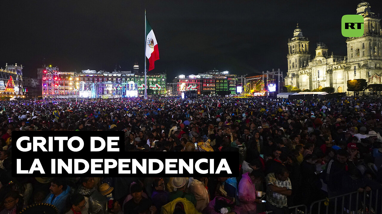 "¡Que muera la corrupción!": López Obrador oficia la ceremonia del 213 Grito de Independencia