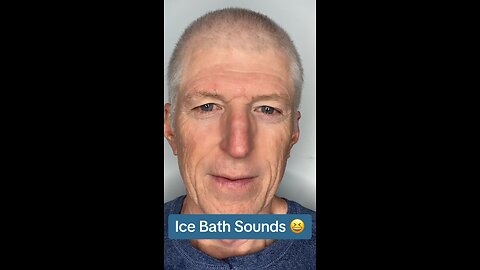 Ice Bath Sounds #humor #icebath #f35