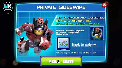 Angry Birds Transformers 2.0 - Private Sideswipe - Day 2 - Featuring Mirage