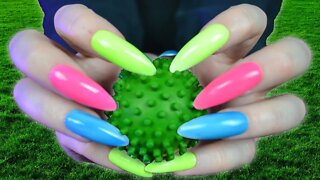 ASMR Green Triggers | April Fools Day Review