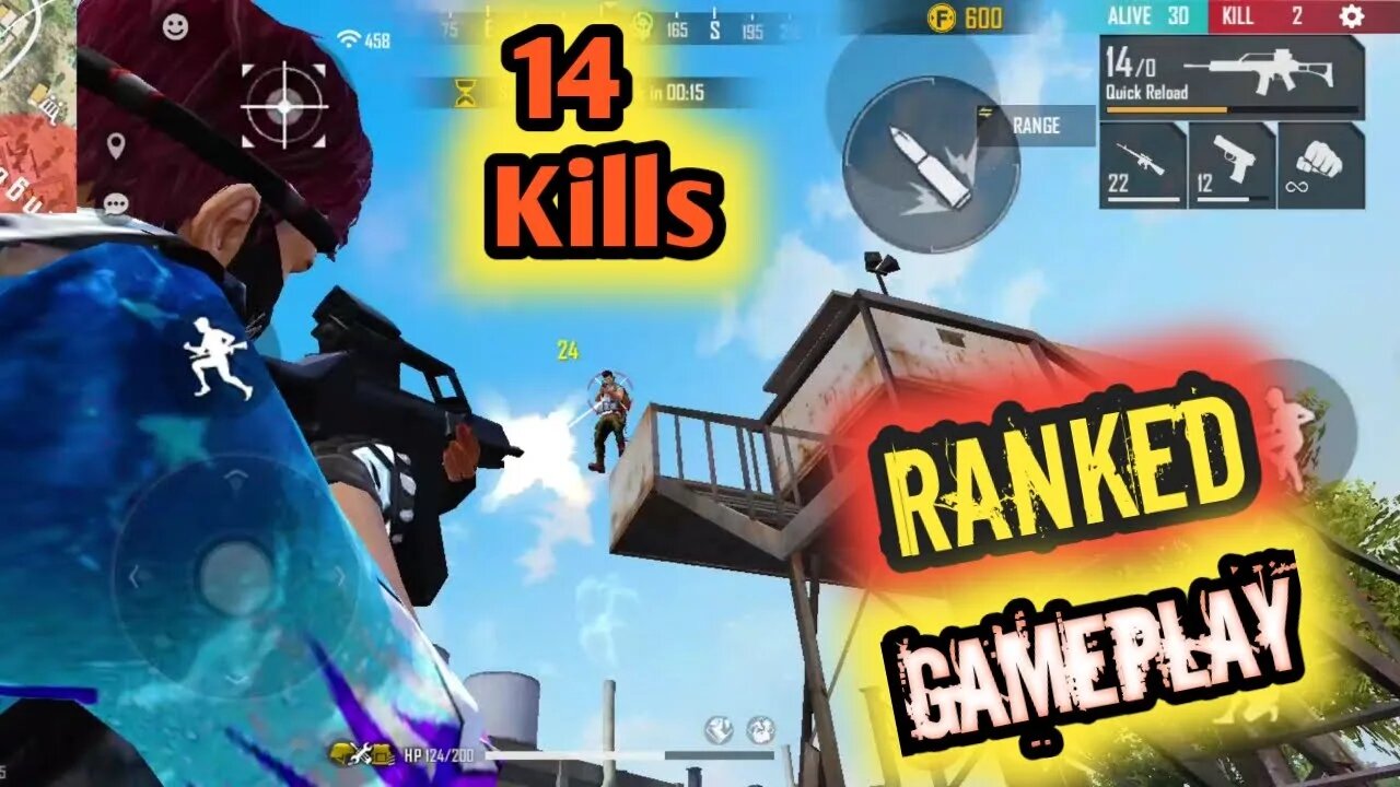 ranked mode gameplay Garena Free Fire