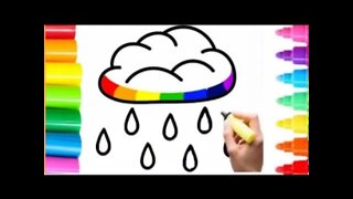 Drawing a RAIN CLOUD for Picture