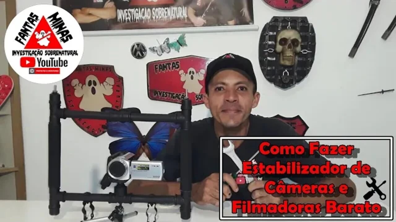 "Como Fazer Estabilizador de Câmeras e Filmadoras Barato"