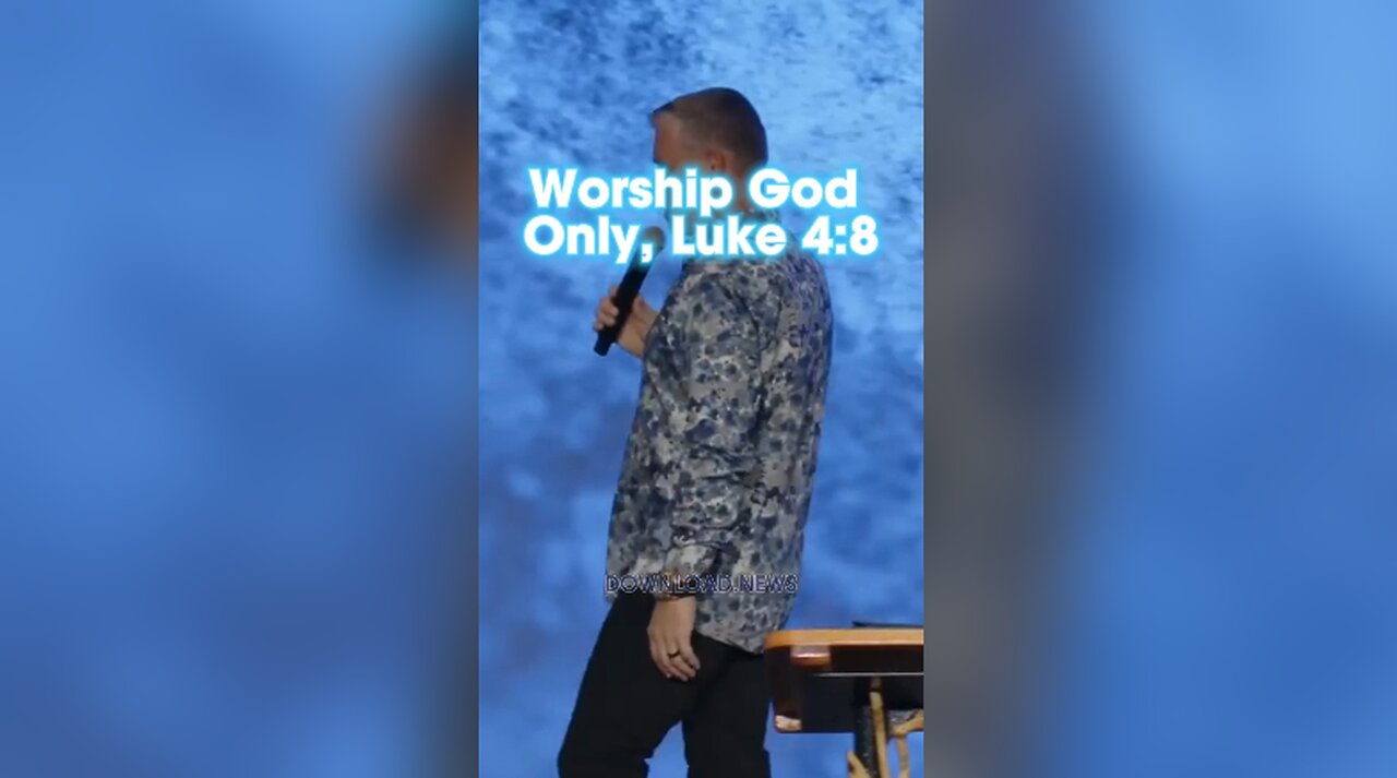 Pastor Greg Locke: Jesus replied to him, “It is written ‘You shall worship the Lord your God and serve Him only.’” Luke 4:8 - 10/29/23