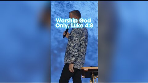 Pastor Greg Locke: Jesus replied to him, “It is written ‘You shall worship the Lord your God and serve Him only.’” Luke 4:8 - 10/29/23
