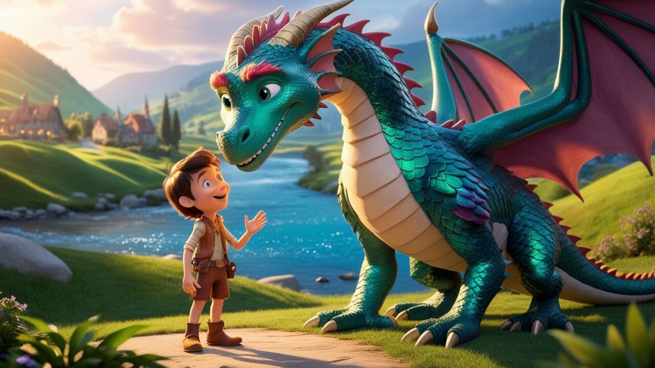 Finn and Ember: The Tale of a Boy and His Friendly Dragon | Heartwarming Children's Story