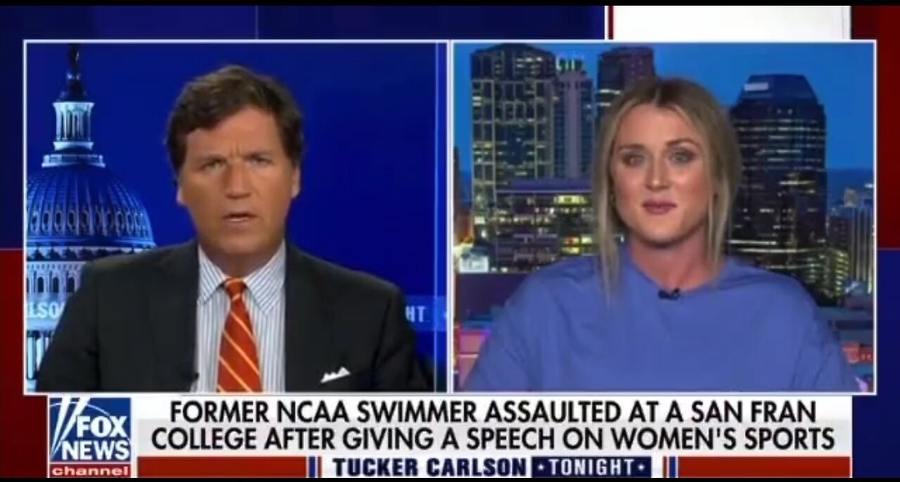 NCAA Swimmer Gaines Won't Be Silenced After Assault By Trans Activists