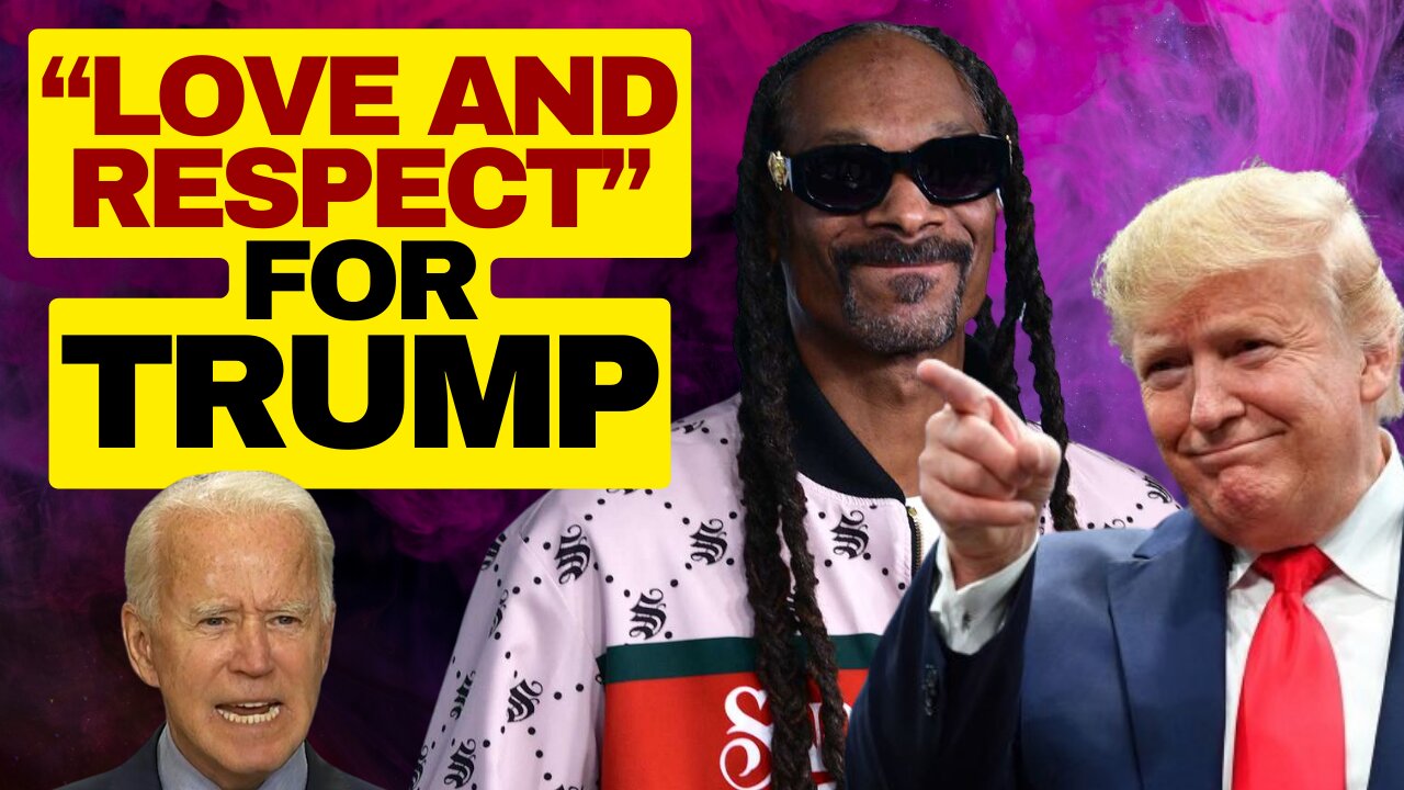 Snoop Dogg "Love And Respect" For Trump